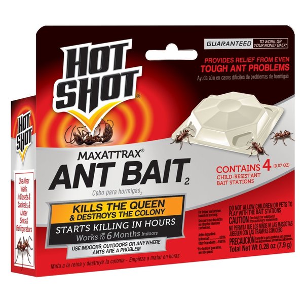 Hot Shot MaxAttrax Ant Bait , 4PK 2040W